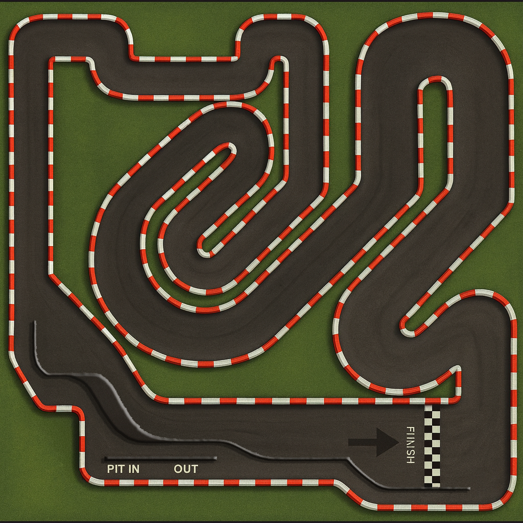 Banelayout for Gokart World